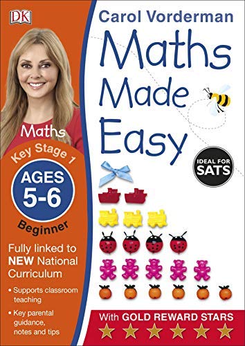 By Carol Vorderman Maths Made Easy Ages 5-6 Key Stage 1 Beginner (Carol ...