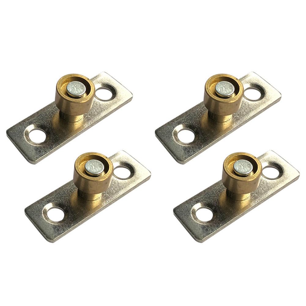 4 pezzi guida per porta scorrevole, localizzatore fermaporta con rotella guida diametro 12mm per porta armadio casa pavimento