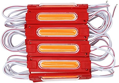 YSY Luces LED para escaparates para exteriores, módulo de luz COB, luces LED con cinta adhesiva, impermeable, luz de ventana para tienda de