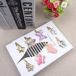Gingbiss Hair Clips for Girls - 8 Pairs of Star, Crown, Heart, Butterfly Shaped Barrettes and Pins - Metal Snap Accessories for Styling Kids' Hair - Image 4