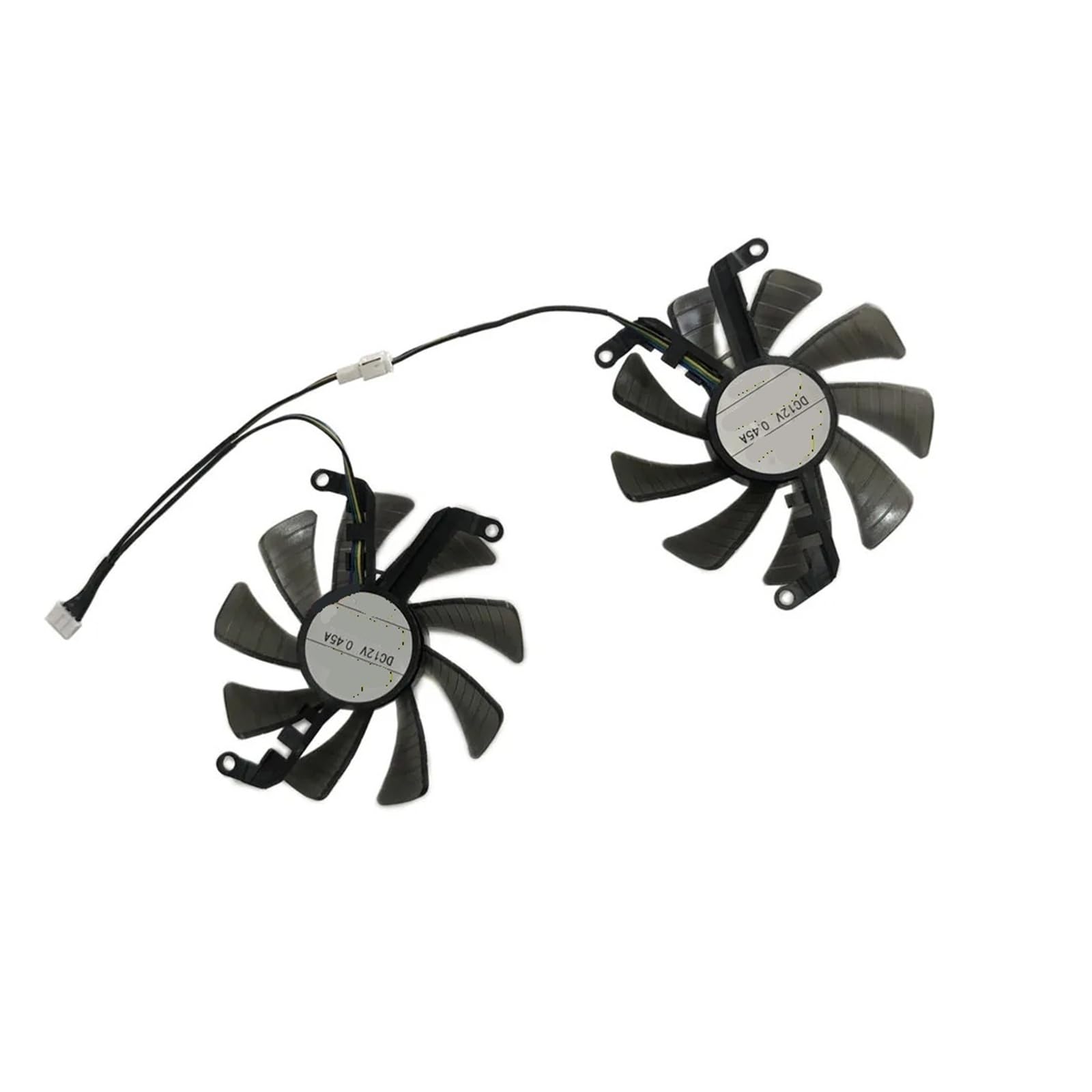 Ventilador doble FY09015M12LPA DC12V 0.5A de 85 mm y paso de 83 x 50 mm para RTX3060