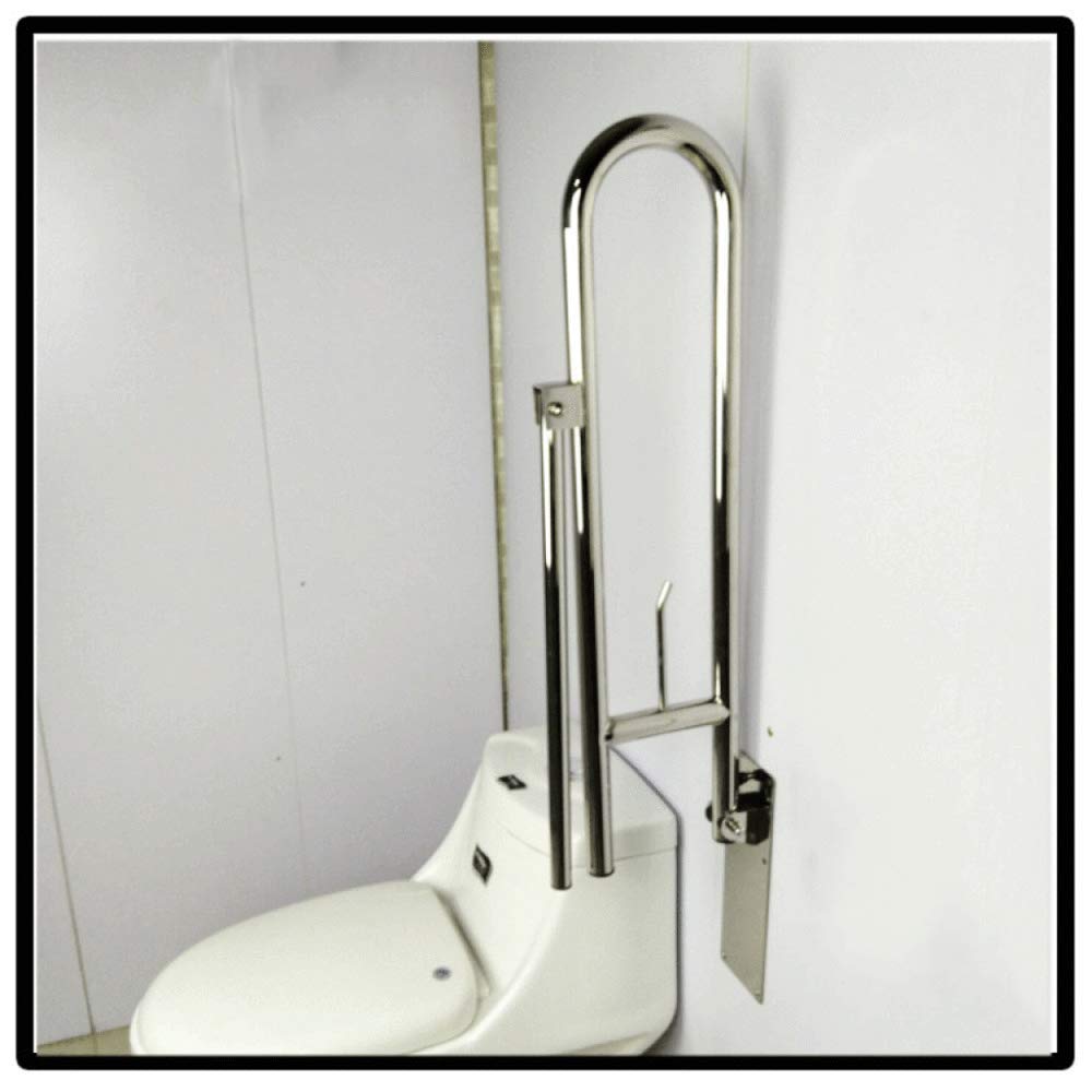 mumu Baranda De Inodoro Plegable En Forma De U Barandilla Sin Barrera Seguridad De Baño Baranda De Acero Inoxidable