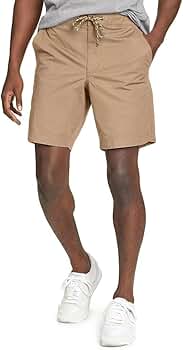 新品　Eddie Bauer ALL Purpose Merino Shorts Eddie Bauer Men's Top Out Ripstop Shorts, Flax, Small at
