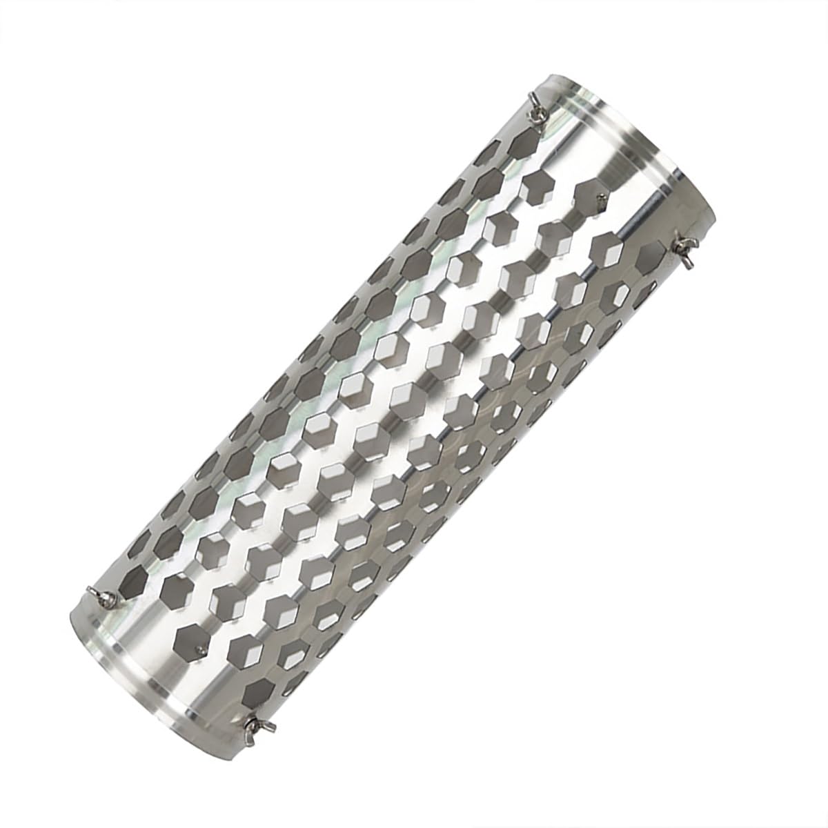 Złącze kominowe ze stali nierdzewnej, Namiotowy kapturek na rurę kominową, 108 mm x 350 Łapacz iskier ze stali nierdzewnej Nasadka kominowa zapobiegająca oparzeniom do rury pieca, grubość 0,7