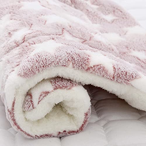 Cozy Calming Cat Blanket, Ultra Soft Dog/Cat Bed Mat with Cute Prints, Dog/Cat Blankets for Indoor Cats, Warm Pet Mat in A Variety of Sizes to Fit Most Pets (H,27 * 20in)