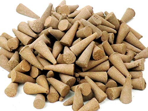 RAZZMATAZZ Juego de 100 Conos de Incienso, almizcle Egipcio, Hecho en Reino Unido, sin Colores tóxicos