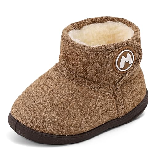LACOFIA Baby Jungen Mädchen Winterstiefel Kleinkind rutschfeste...