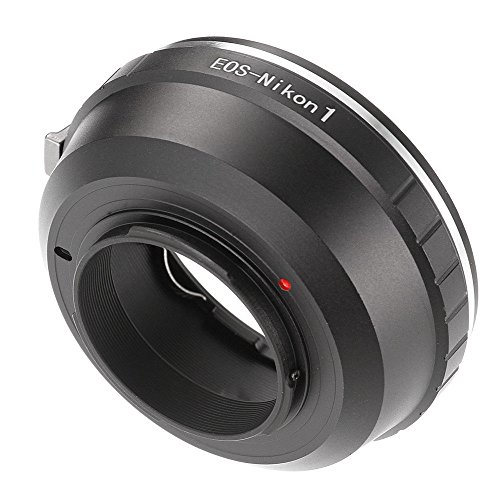 Focusfoto Adapter Ring For Can0N Eos Ef Ef-S Mount Lens To Nikon 1 N1 Mirrorless Camera Body J1, J2, J3, J4, J5, S1, S2, V1, V2, V3, Aw1 #TOP2