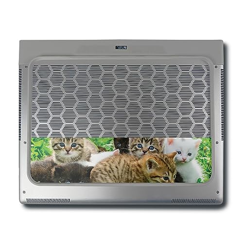 Image of MightySkins Skin Compatible with Alienware X16 R1 (2023) Full Wrap Kit - Field of Kittens | Protective, Durable, and Unique Vinyl Decal wrap Cover | Easy to Apply & Change Styles | Made in The USA