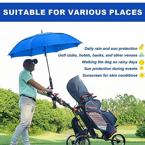 Golf-Umbrella-626872-Inch-Extra-Large-Oversize-Double-Canopy-Vented-Windproof-Waterproof-Umbrella-Automatic-Open-Golf-Umbrella-for-Men-and-Women-and-Family62-inchRoyal-Blue