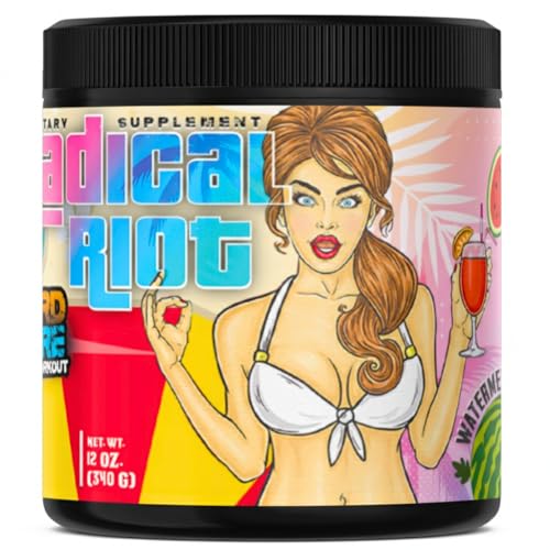 American Supps® PREMIUM Pre Workout Booster [340g] - Wassermelone - 300mg Koffein + Beta Alanin + L Citrullin Malat