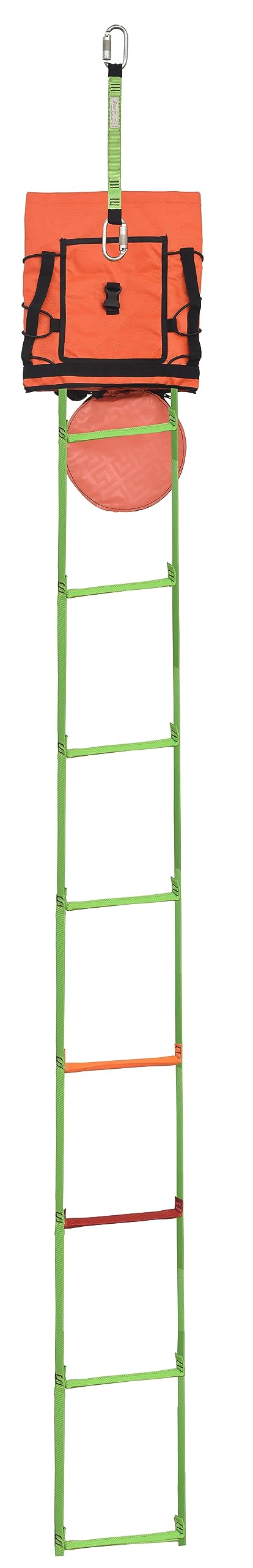 Kratos Absturzsicherung Kletterset- Sicherungs- und Rettungsset Eva LAD 2, 6 m