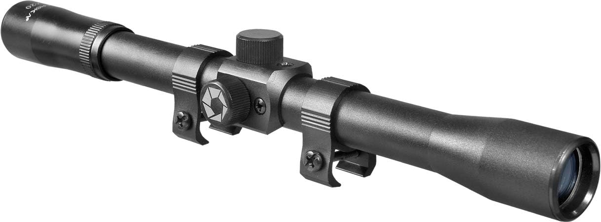 Barska 4X Rimfire Rifle Scope Review: Perfect .22 Scope with 30/30 Reticle and Parallax-Free Optics