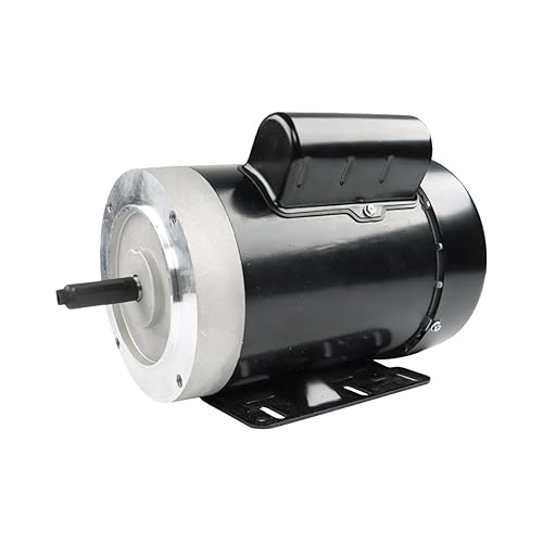 findmall Motor de propósito general TEFC 60HZ del motor eléctrico de la monofásico del motor 56C 1725RPM del 12 HP 56C 1725RPM