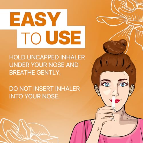 Basic Vigor Migrastil Nausea Inhaler (2-Pack) - Pocket Size Aromatherapy Stick for Queasiness - All Natural, Fast Acting Help - Image 5
