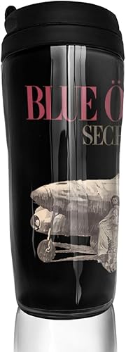 Miniatura 3 de BESUCHER Blue Rock Oyster Music Cult Band Secret Treaties Tumbler Water Coffee Cup Hot And Cold Drinks Double Layer Cups For Travel Home Car Office
