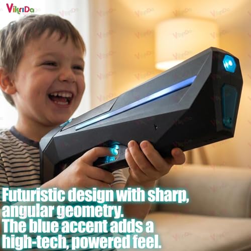 Image of VikriDA 2001 Automatic Electric Water Gun for Kids & Adults Rechargeable Water Blaster with Up to 26 Ft Range Outdoor Pool & Beach Summer Toy