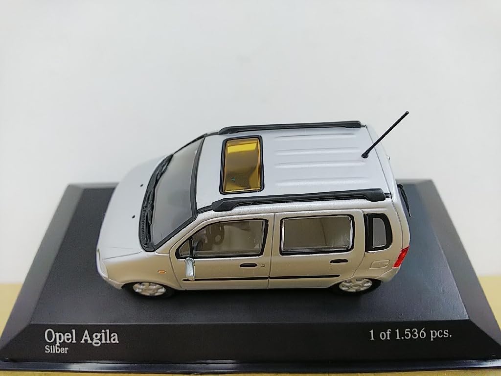 Amazon | □ PMA MINICHAMPSミニチャンプス 1/43 Opel Agila シルバー