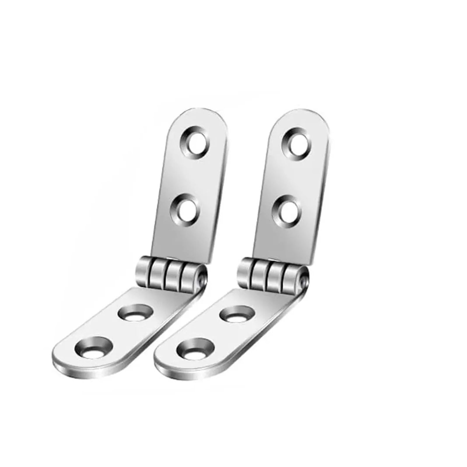 Generic Rounded Buffer Foldable Flap Hinges for Sewing Machine Cabinet(2PCS)
