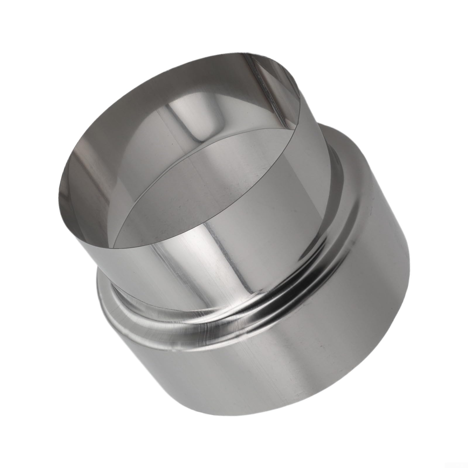 Honseadek Reduzierstück Edelstahl - Kaminadapter 100mm/70mm Für Holzöfen, Hitzebeständig