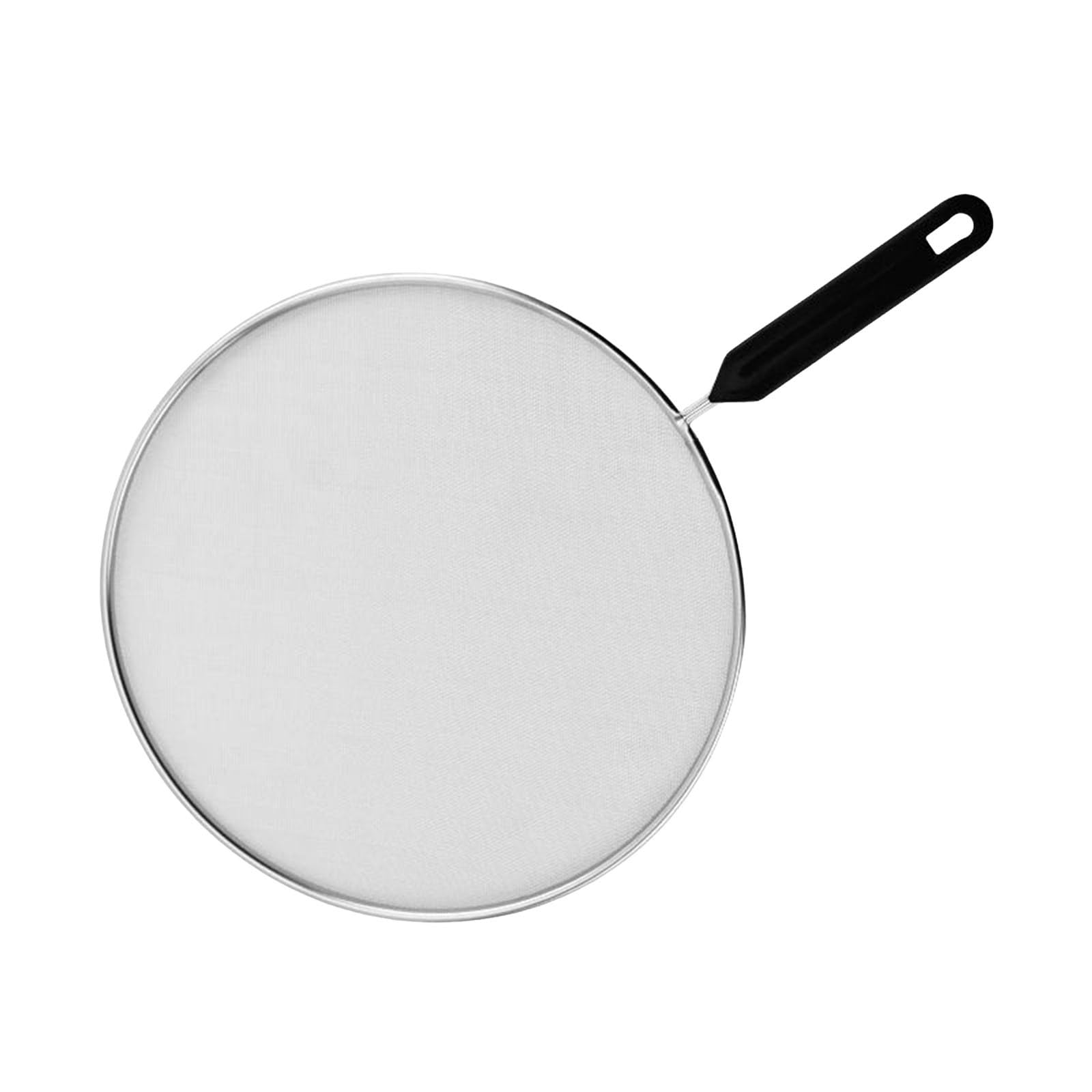 Splatter Screen for Frying Pan - 9/12 Inch Stainless Steel Grease Splatter Guard - Cover Oil Splash when Sizzling Bacon, Cooking Fried Chicken or