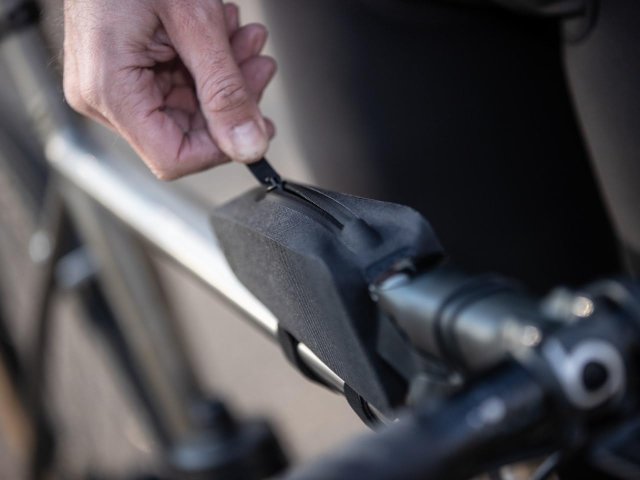 BBB Torba rowerowa na ramę rowerową I torba na ramę rowerową I wodoodporna torba rowerowa na ramę I Bikepacking Torba na ramę roweru I SealTank M BSB-62M