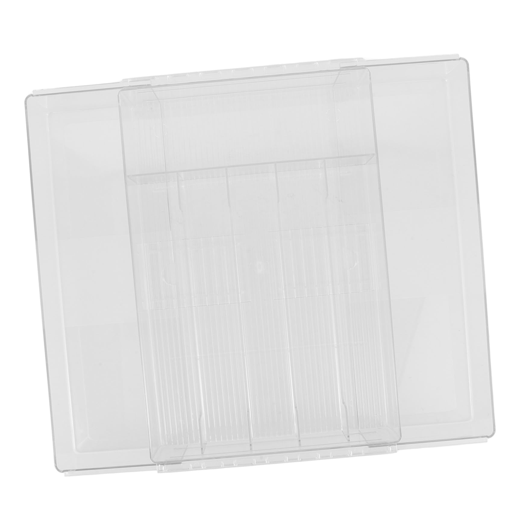 Verstellbarer Acryl Küchenutensilien Organizer mit Mehreren Fächern Erweiterbarer Besteckkasten für Schublade zur Aufbewahrung im Badezimmer und Küche