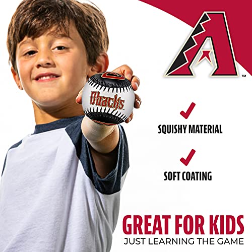 Image of Franklin Sports MLB Team Soft Baseballs - Team Logo - Fan Shop Toy Baseball for Kids - Decoration for Desks and Office