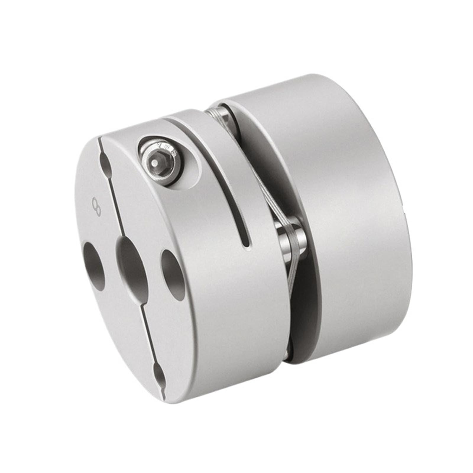 Giunto for albero motore D19L20mm Giunto for albero universale a membrana singola Giunto for trasmissione elastica a vite for servomotore(4X4)