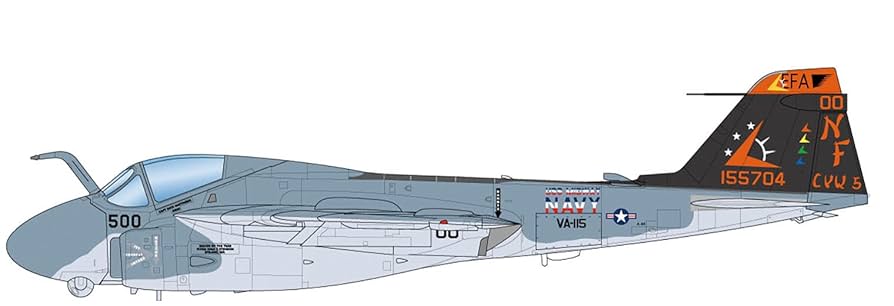 米海軍　A-6E プラモデル