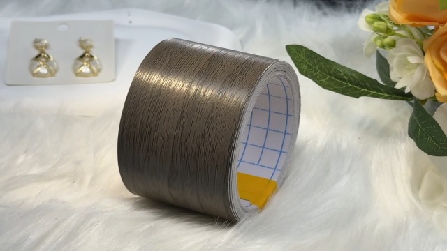 Image of GSCIT Club Silver Walnut Wallpaper, 2.4 inch X 25ft Self Adhesive Wood Grain Repair Tape Silver Walnut Repair Patch for Tables, Chairs, Baseboards, Doors, Windows, Floors, Handicraft DIY.