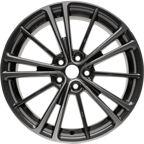 Repairing Steel or Aluminum Road Wheels 3 Factory Wheel Replacement New 17'' 17x7'' Alloy Wheel Rim for Subaru BRZ Scion FR-S 2013 2014 2015 2016 | ALY69621U30N | Direct Fit - OE Stock Specs, Machined and Grey