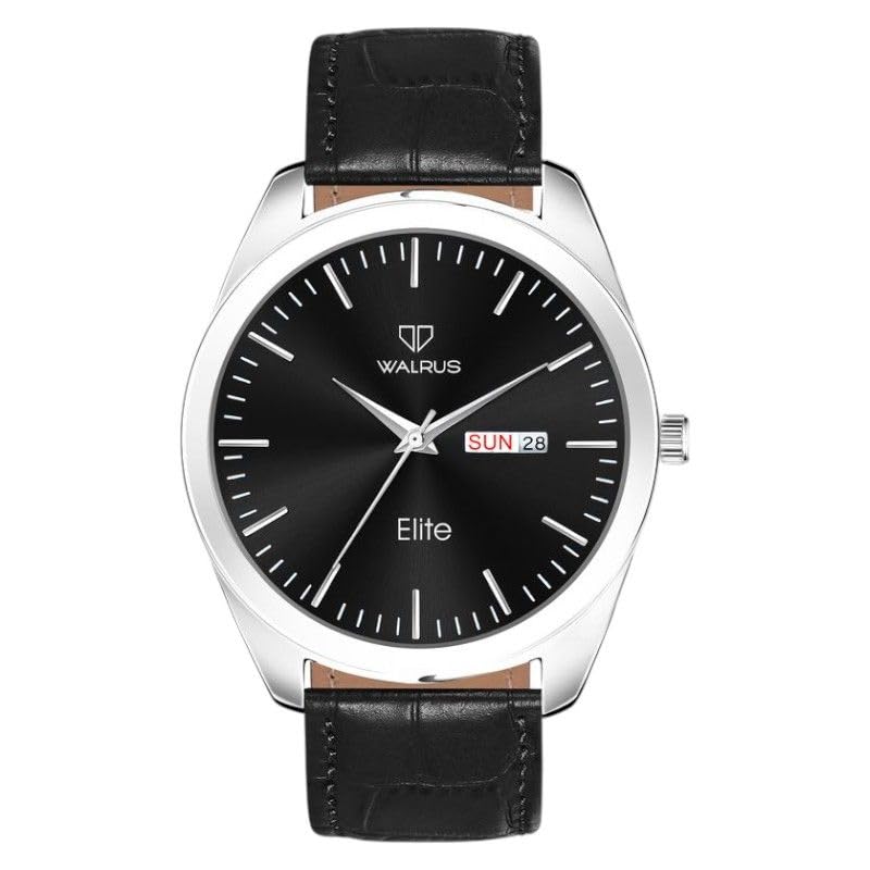 Image of Walrus INC Series Men's Analog Watch - Vegan Leather Strap, Stylish & Modern Style | Perfect for Formal and Casual Wear