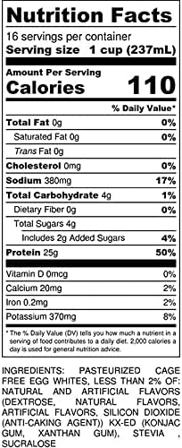 MuscleEgg 2 Gallons Fruit Cereal Liquid Egg Whites (Cage-Free)