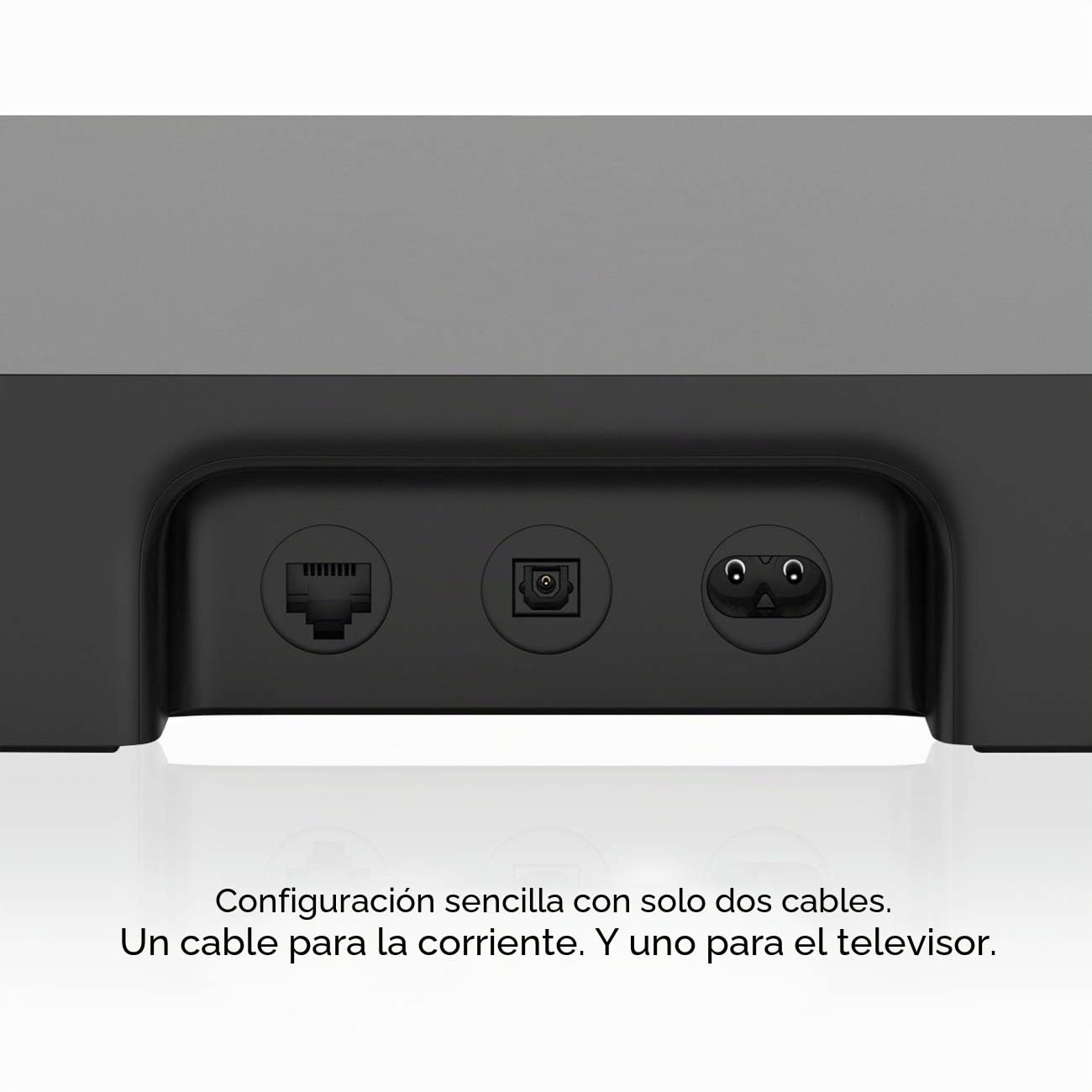 Sonos Playbase - Base de sonido para la televisión y reproducción de música en streaming, sonido envolvente para cine en casa, altavoz compatible con AirPlay, color negro