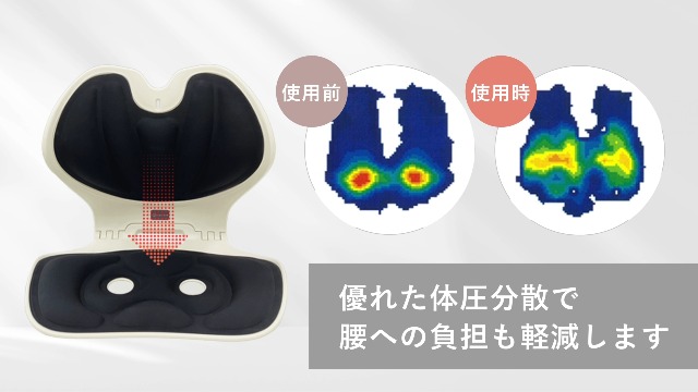 Amazon｜【Tarzan掲載x柔道整復師監修】 姿勢サポートチェア