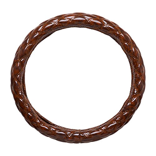 雅 極太ハンドルカバー ウッドダイヤ ダブルステッチダイヤ 2HL ブラウン HC-WD-2HLBR