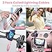 Coiled Lightning Cable 3 FT 2-Pack Apple CarPlay Cable Pink Car Accessories, [MFi Certified] Short USB to Lightning Cable, Cute iPhone Charger Cord - Pink