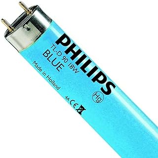 Philips 726902 - TL-D 18W/18 Blue Straight T8 Fluorescent Tube Light Bulb