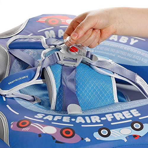 Baby Pool Float With Canopy Upf 50+, Non Inflatable Mambobaby Float, Baby Floaties For Infants Swimming Training, No Flip Over Baby Swimming Float #TOP5