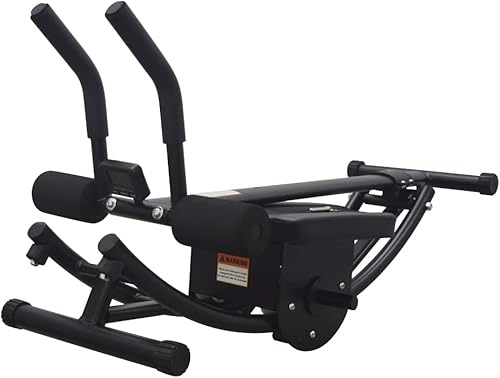 Miniatura 4 de TECHTONGDA Abs - Máquina de ejercicios abdominales para abdominales, posavasos para entrenamiento muscular corporal, capacidad de 440 libras para