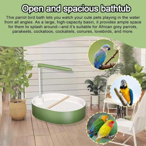 Baño para pájaros ideal para refrescar tu jardín y terraza 7