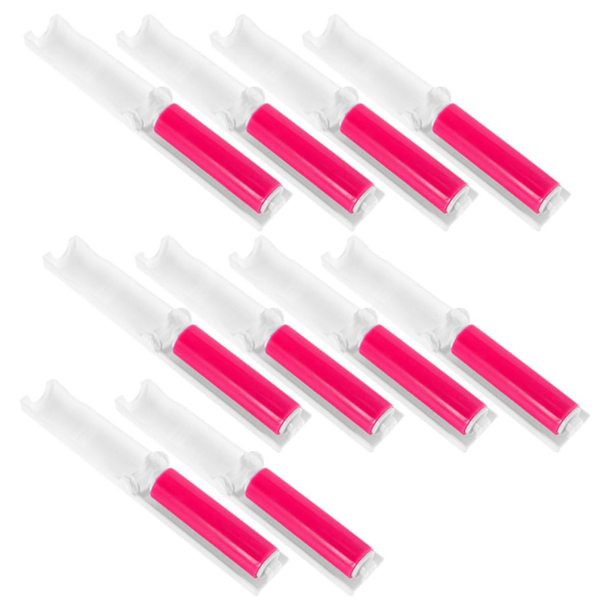 Rullo Adesivo Levapelucchi 20 Pezzi Mini Portatile per Peli Animali Domestici, Riutilizzabile e Lavabile in Plastico per Pulizia Quotidiana