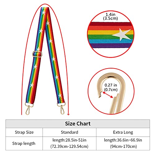 Image of ZOOEASS Wide Shoulder Strap Adjustable Replacement Belt Crossbody Canvas Bag Handbag