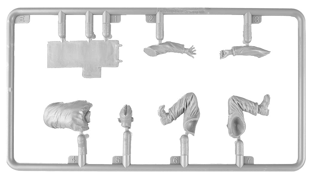 Mini Art 35094 1:35 Figurines de Soldats de la Marine soviétique (5) SE WW2 - Reproduction fidèle, modèle réduit, kit Plastique, Bricolage, Hobby, Collage, kit modèle, à Assembler, Non Peint