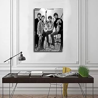Poster sur toile Mick Jagger et les Beatles – Décoration murale – Pour salon, chambre à coucher – Cadre : 60 x 90 cm - Les Beatles, Paul McCartney, John Lennon, RIngo Starr, George Harrison Poster sur toile Mick Jagger et les Beatles - Décoration murale - Pour salon, chambre à coucher - Cadre : 60 x 90 cm – Image 3