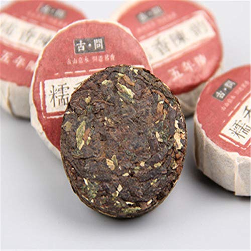 Té chino Pu'er 50 g (0.11LB) Té verde Arroz glutinoso Sabor Tuocha Té viejo Pu-erh Árboles viejos Pu er Té Cuidado de la… - Imagen 4