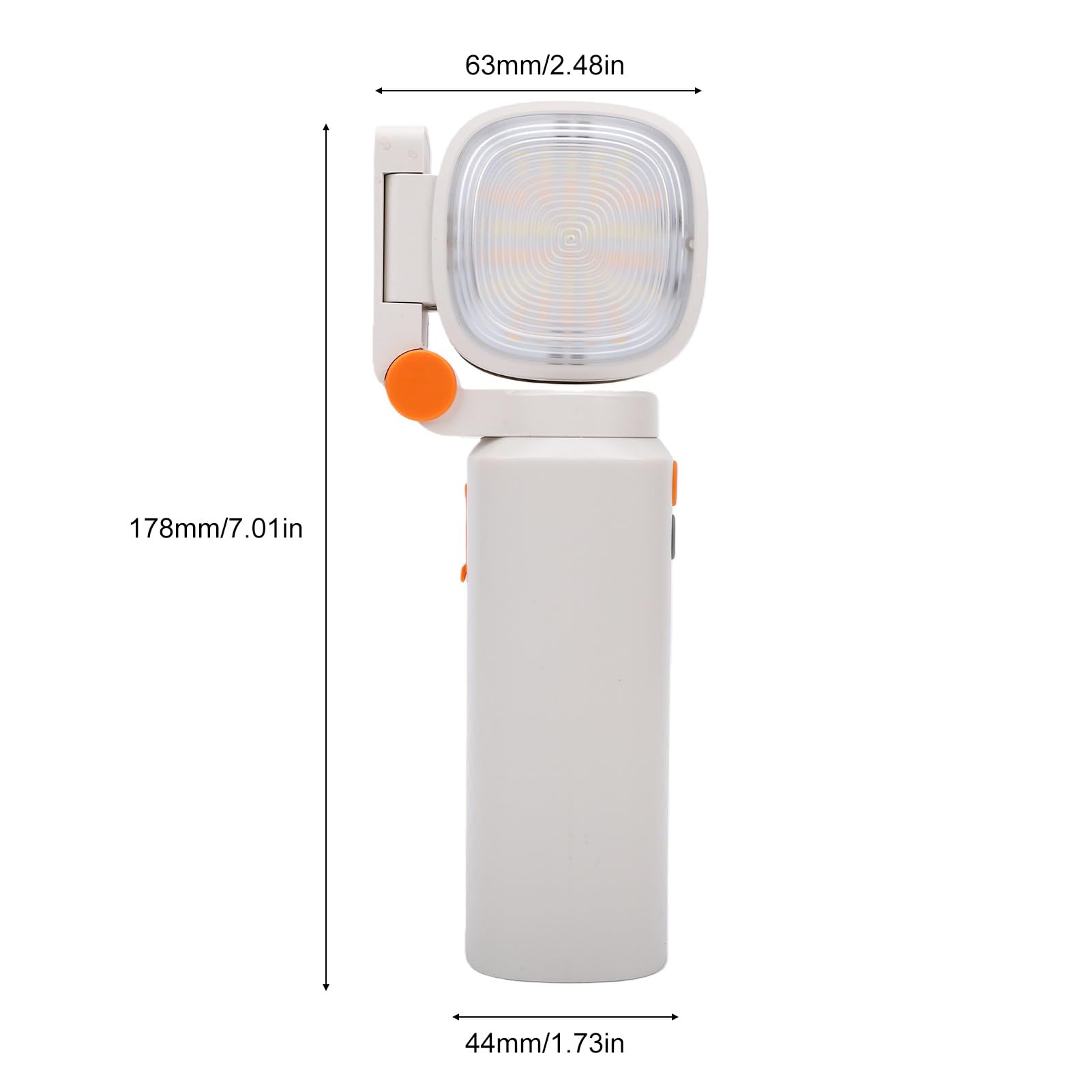 ViaGasaFamido Lampada da Campeggio, Luce Ricaricabile 10000 MAh Fino a | Lanterna da Esterno con Corpo in ABS, 2700K-6500K, CRI Oltre 90, IP54