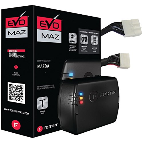 Fortin EVO-MAZT1 Preloaded Module & T-Harness Combo (1) for Mazda 2013 & Up Push-to-Start Vehicles