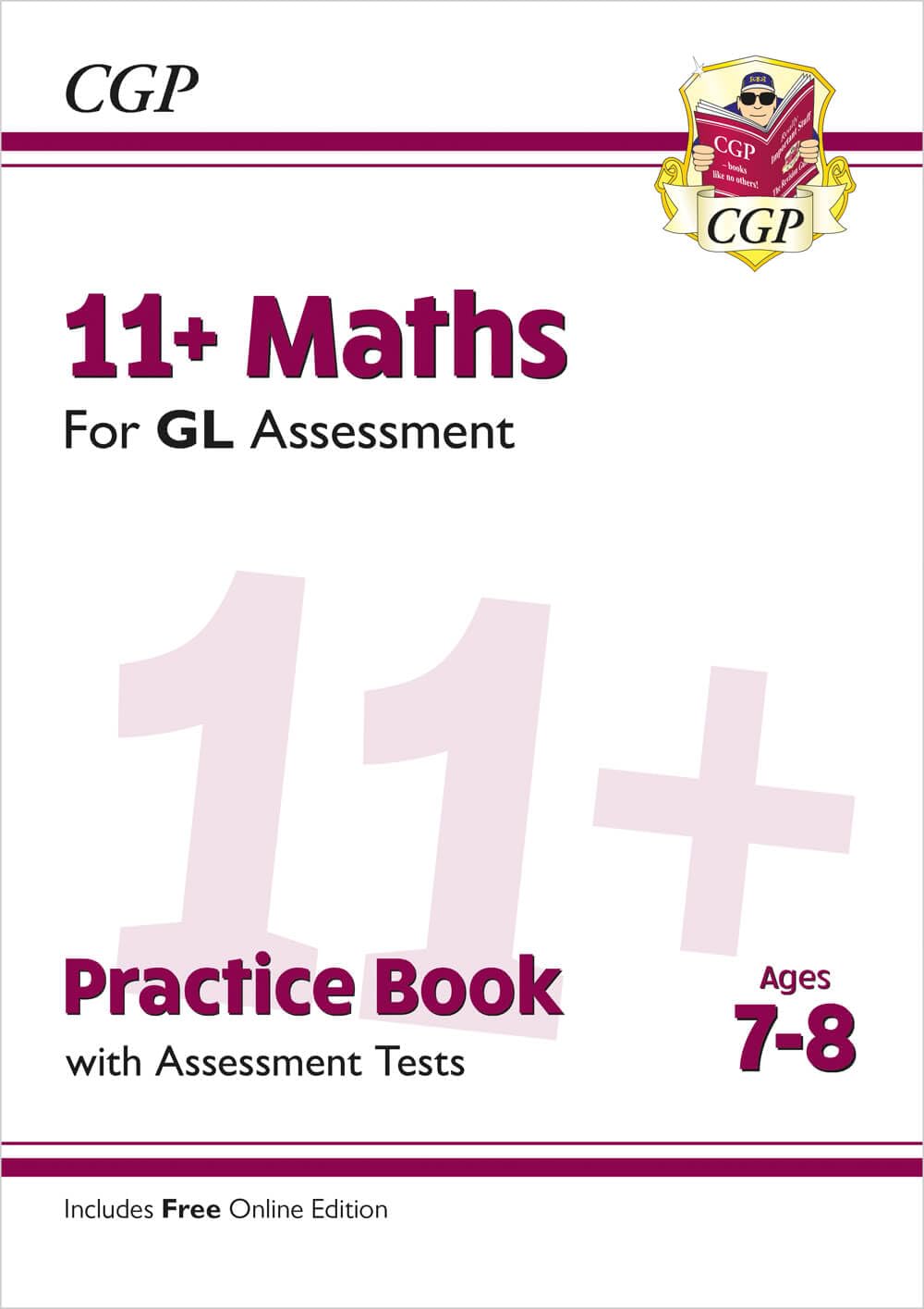 11+ GL Maths Practice Book & Assessment Tests - Ages 7-8 (with Online Edition) Paperback – Big Book, 2 December 2022